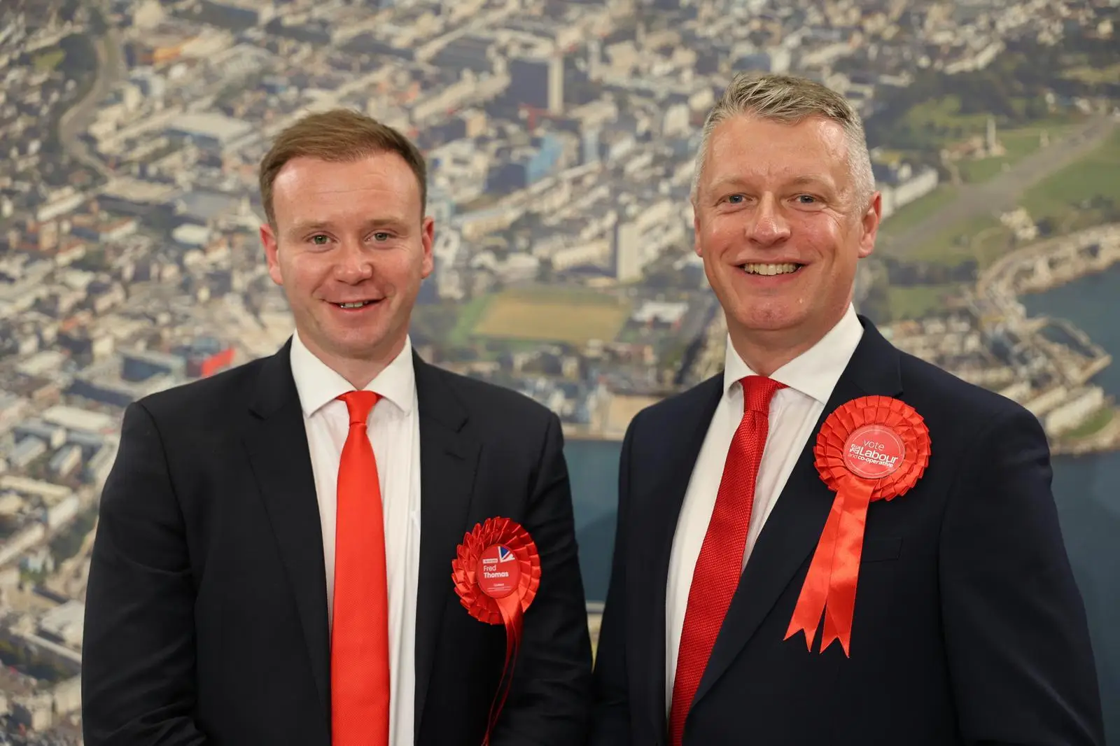 Luke Pollard MP<br> & Fred Thomas MP